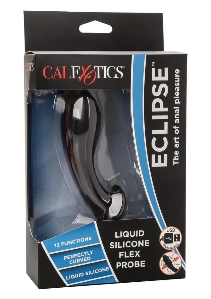 Female Sex Toys Eclipse Eclipse Rechargeable Liquid Silicone Flex Probe