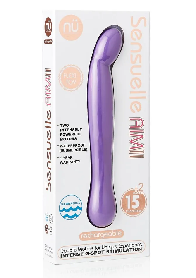 Female Sex Toys Nu Sensuelle Nu Sensuelle Aimii Rechargeable Silicone GSpot Vibrator