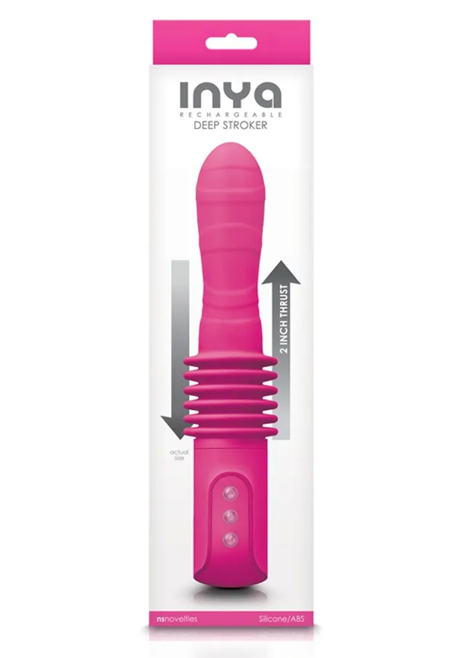 Inya Deep Stroker Silicone Rechargeable Vibrator Inya Male Sex Toys Inya Deep Stroker Silicone Rechargeable Vibrator Inya Male Sex Toys