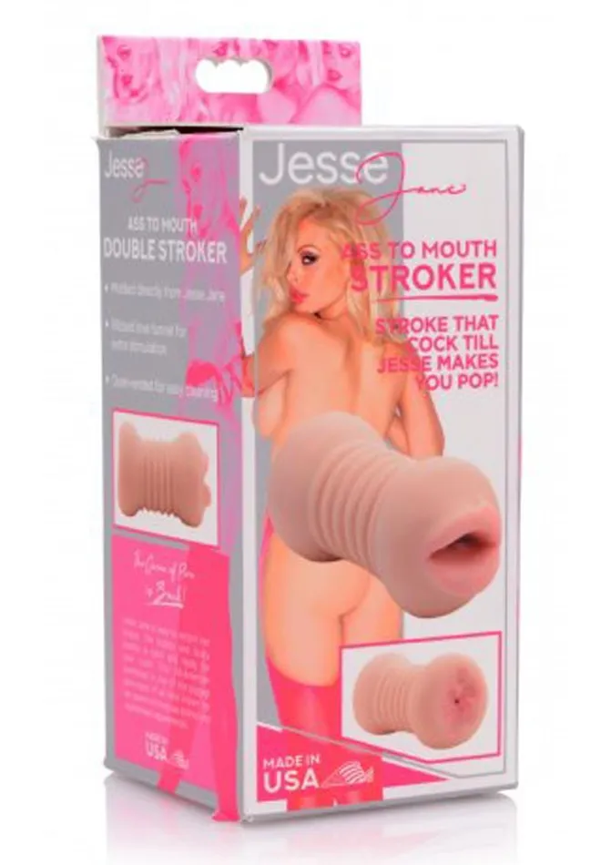 Jesse Jane Male Sex Toys Jesse Jane Ass to Mouth Double Stroker