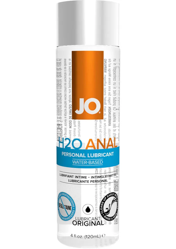 JO H2o Anal Water Based Lubricant System JO Lubricants