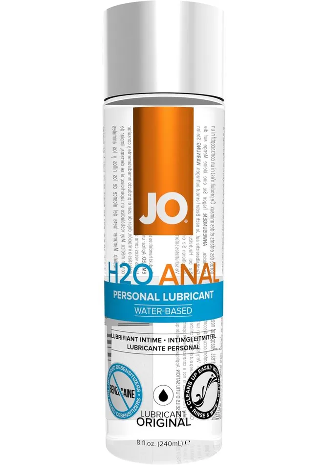 JO H2o Anal Water Based Lubricant System JO Lubricants