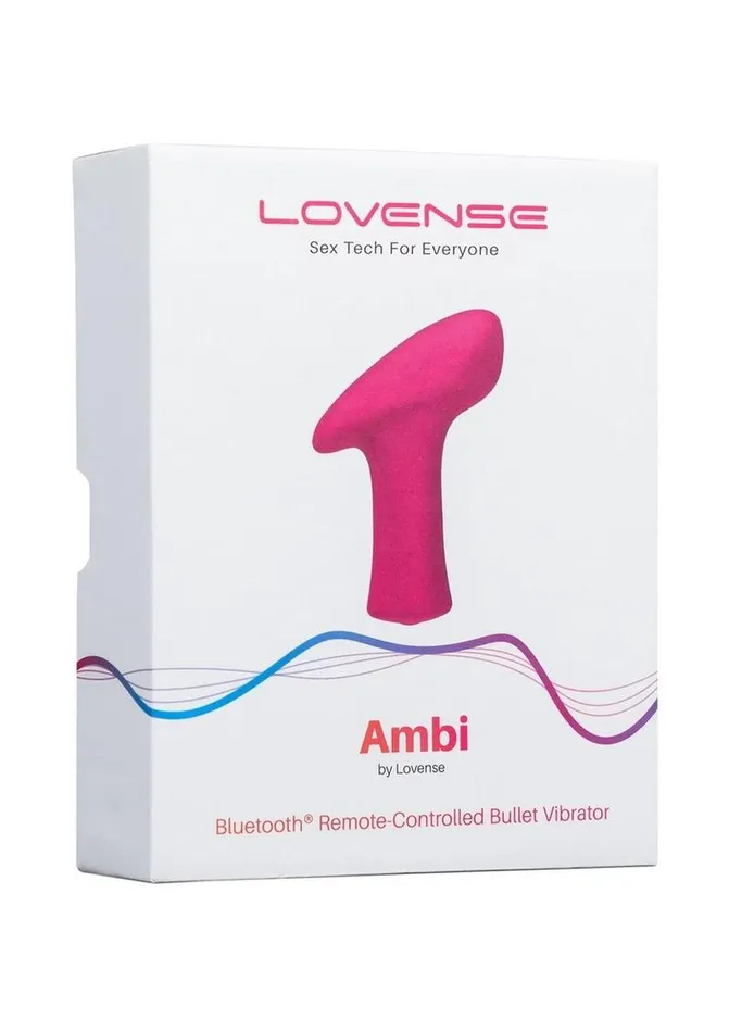 Lovense Female Sex Toys Lovense Ambi Remote Controlled Silicone Bullet Vibrator Lovense Female Sex Toys Lovense Ambi Remote Controlled Silicone Bullet Vibrator
