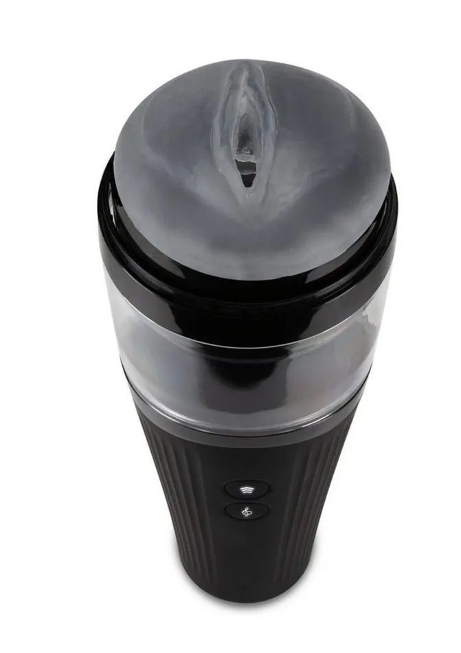 M For Men Torch Joyride Rechargeable Masturbator Frosted M for Men Male Sex Toys