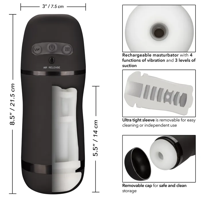 Male Sex Toys CalExotics Optimum Power Pulsar Stroker Male Sex Toys CalExotics Optimum Power Pulsar Stroker