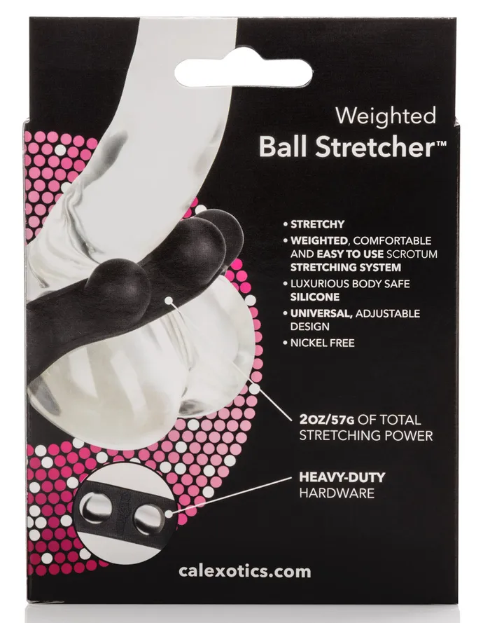 Male Sex Toys CalExotics Weighted Ball Stretcher