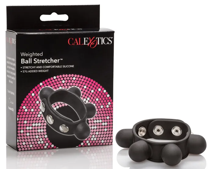 Male Sex Toys CalExotics Weighted Ball Stretcher Male Sex Toys CalExotics Weighted Ball Stretcher