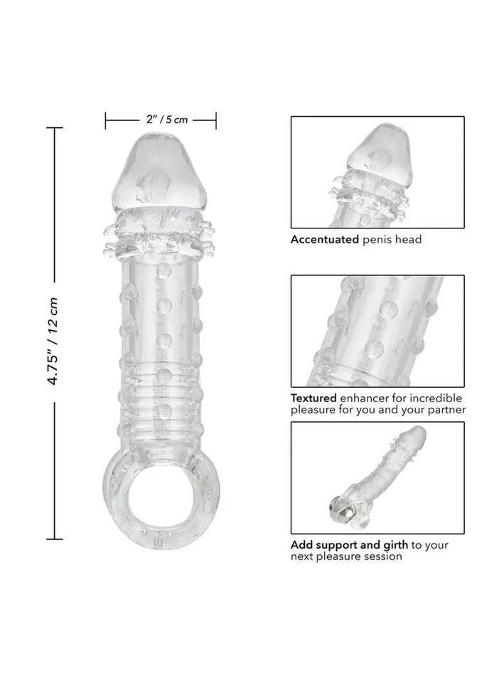 Male Sex Toys Extensions Ultimate Stud Penis Extender with Scrotum Support