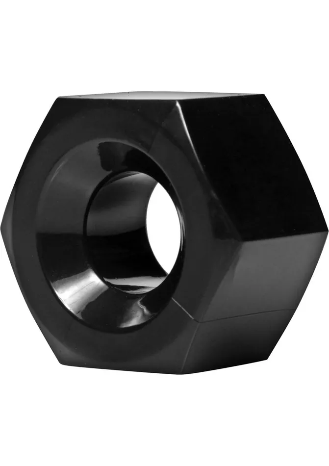 Male Sex Toys Master Series Master Series Hex Heavy Duty Cock Ring and Ball Stretcher Male Sex Toys Master Series Master Series Hex Heavy Duty Cock Ring and Ball Stretcher