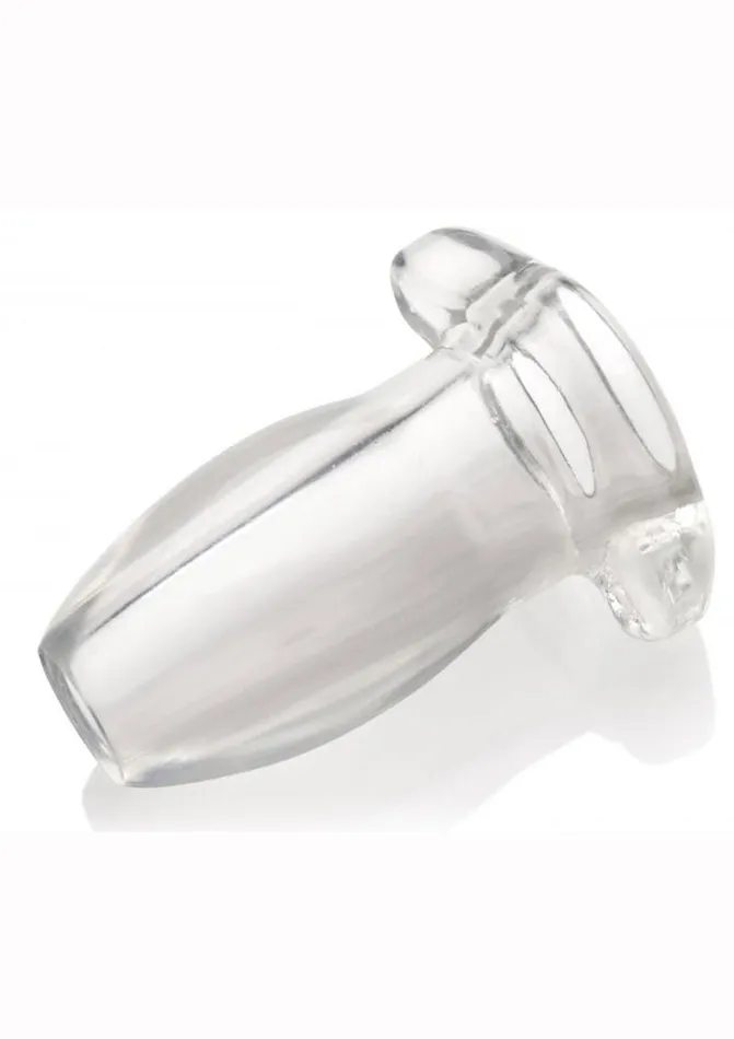 Male Sex Toys Master Series Master Series Peephole Clear Hollow Anal Plug