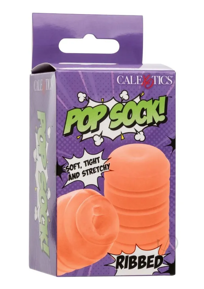 Male Sex Toys Pop Sock Pop Sock Ribbed Stroker