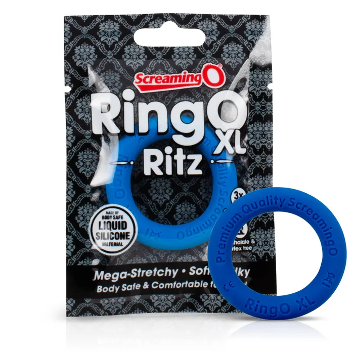 Male Sex Toys Screamingo Ring O Ritz XL Blue