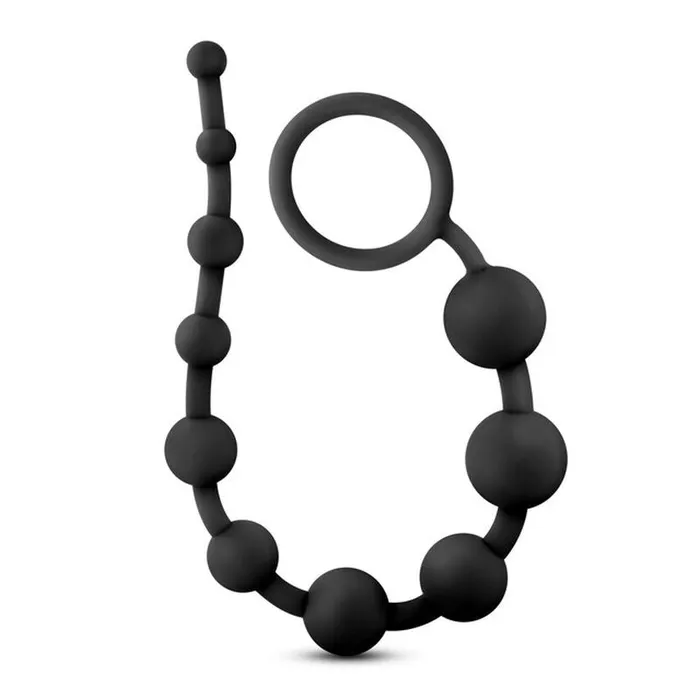 Male Sex Toys The Toolshed AU Anal Adventures Platinum Silicone 10 Anal Beads