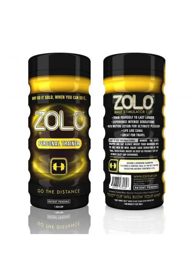 Male Sex Toys Zolo ZOLO Personal Trainer Cup Masturbator