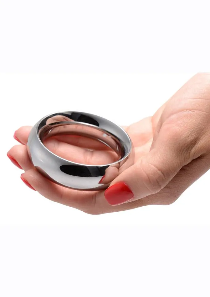 Master Series Sarge 225in Stainless Steel Erection Enhancer Cock Ring Master Series Male Sex Toys