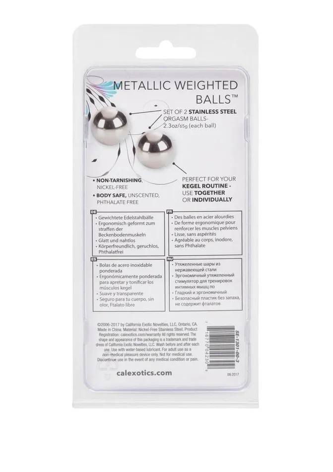 Metallic Weighted Orgasm Kegel Balls Kegel Female Sex Toys