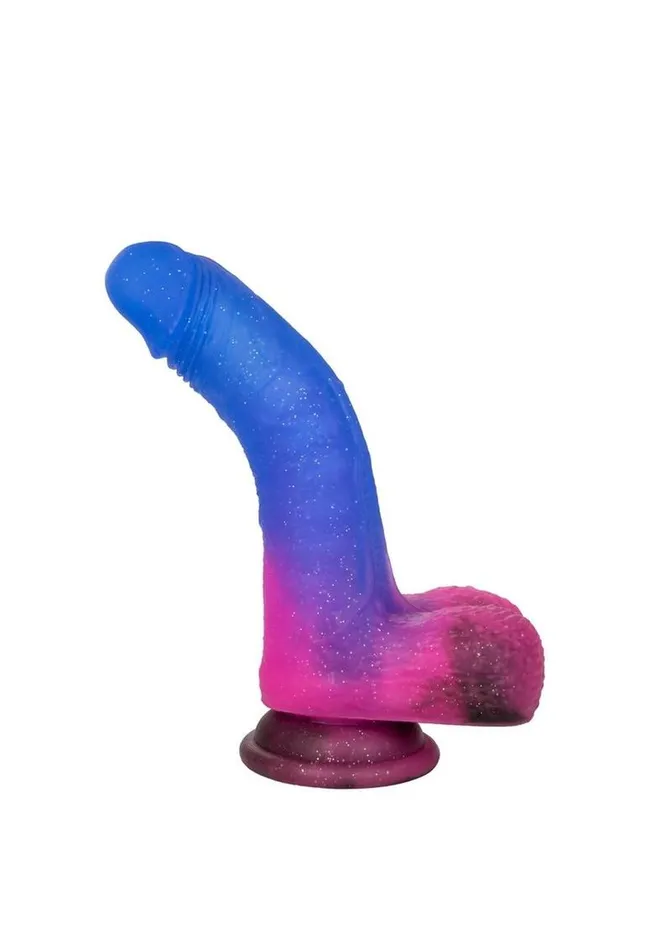 Naughty Bits Female Sex Toys Naughty Bits Ombre Hombre Rechargeable Silicone Vibrating Dildo