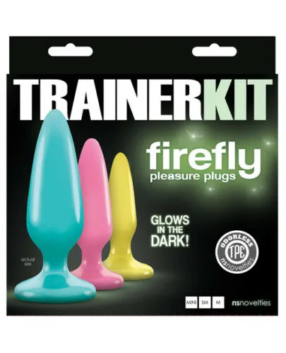 NS Novelties Firefly Glow Anal Trainer Kit Anal