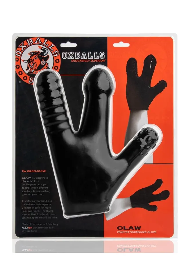 Oxballs Dildos Oxballs Claw Penetrator and Pegger Glove Oxballs Dildos Oxballs Claw Penetrator and Pegger Glove