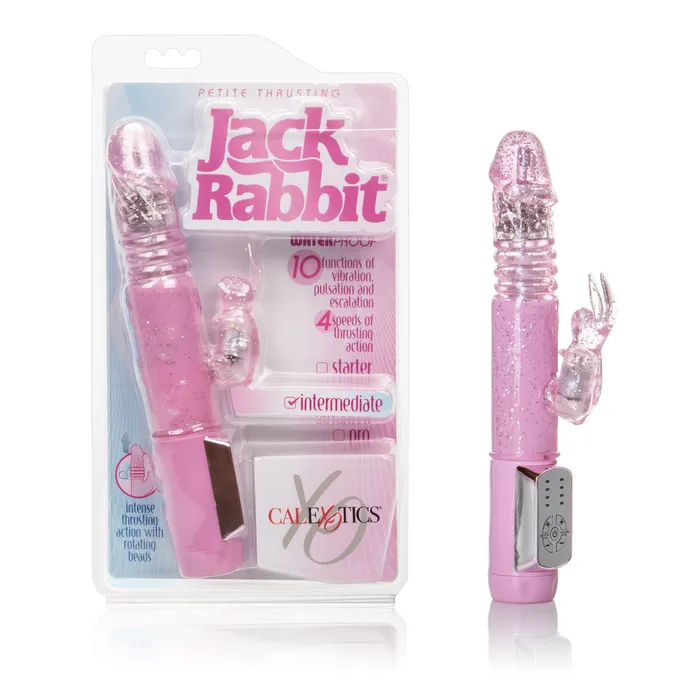 Petite Thrusting Jack Rabbit Pink CalExotics Vibrators