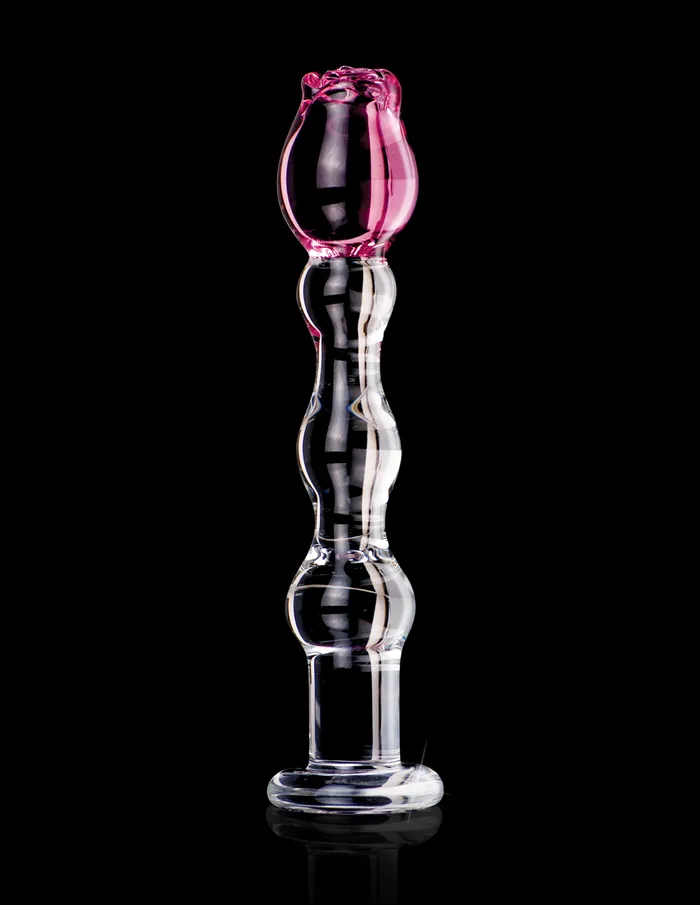 Pipedream Dildos Icicles No 12 Clear Pink Pipedream Dildos Icicles No 12 Clear Pink