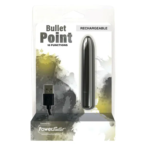 PowerBullet Bullet Point Bullet Vibrator USB Rechargeable Lux Fetish Female Sex Toys PowerBullet Bullet Point Bullet Vibrator USB Rechargeable Lux Fetish Female Sex Toys