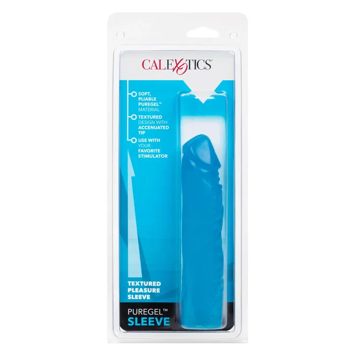 Puregel Sleeve Teal CalExotics Male Sex Toys Puregel Sleeve Teal CalExotics Male Sex Toys