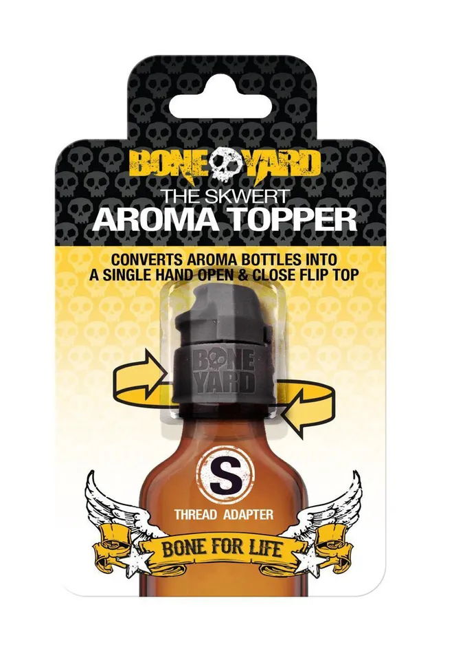 Rascal Boneyard Male Sex Toys Skwert Aroma Topper Small Thread Adapter Rascal Boneyard Male Sex Toys Skwert Aroma Topper Small Thread Adapter