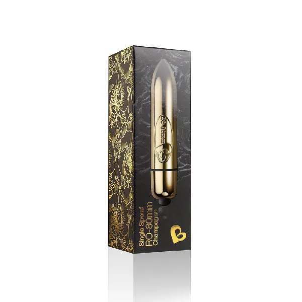RO80 Single Speed Bullet Champagne Gold Rocks Off Vibrators