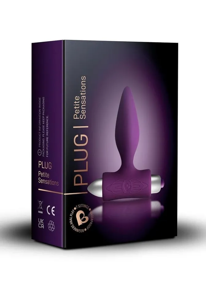 Rocks Off Anal Petite Sensations Silicone Vibrating Butt Plug Rocks Off Anal Petite Sensations Silicone Vibrating Butt Plug