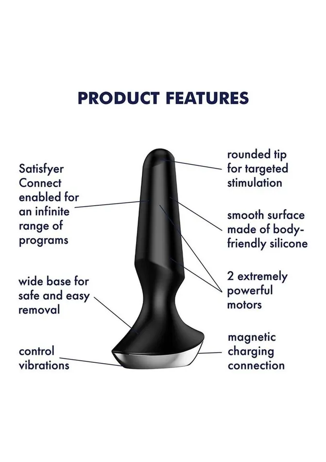 Satisfyer Satisfyer PlugIlicious 2 Silicone Vibrating Anal Plug Anal