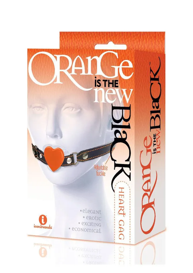 The 9s Orange Is the New Black Heart Gag Icon Brands Anal