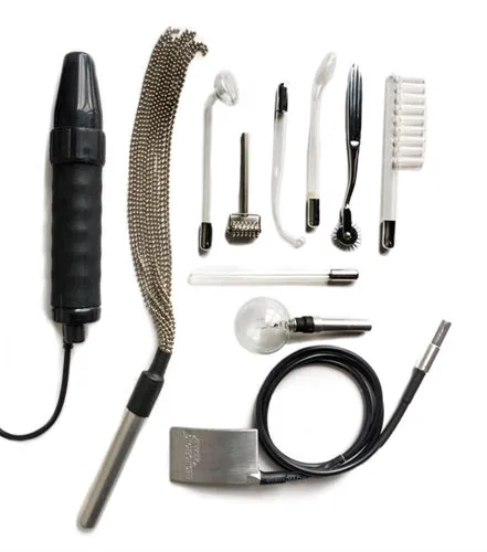 Vibrators Kinklab Agent Noir Neon Wand Kit