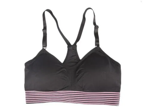 6 Pack Racerback Low Impact Sports Bras Sunset Intimates Enhancers