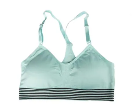 6 Pack Racerback Low Impact Sports Bras Sunset Intimates Enhancers