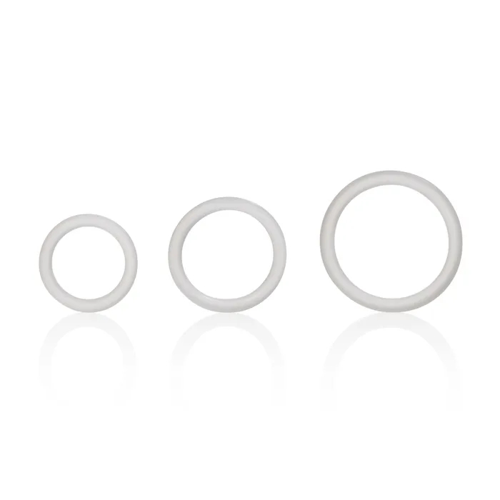 Anal CalExotics Silicone Support Rings Clear