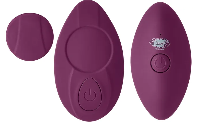 Cloud 9 Novelties Female Sex Toys Cloud 9 Panty Pleasures Magnetic Panty Vibe Plum