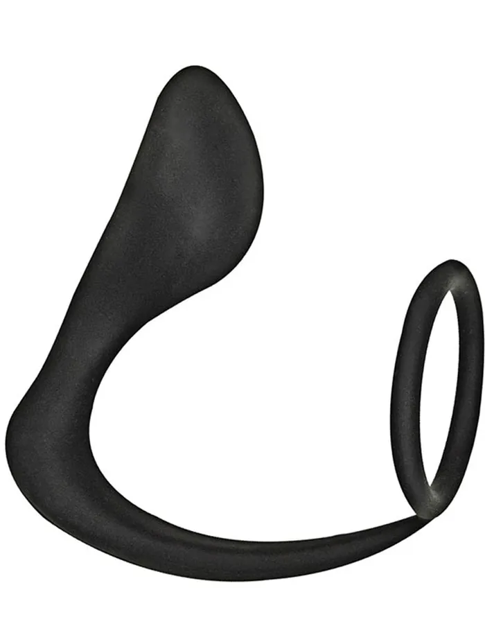 Commander Prostate Pleaser Cockring Black Nasstoys Anal