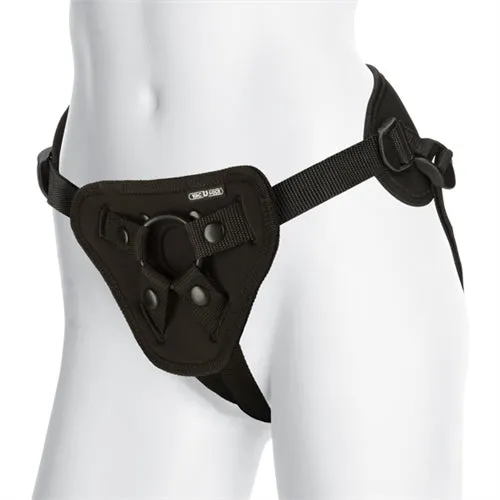 Dildos Doc Johnson VacULock Platinum Edition Supreme Harness Black