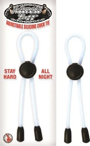 Dildos Mack Tuff Adjustable Silicone Cock TieClear Nasstoys