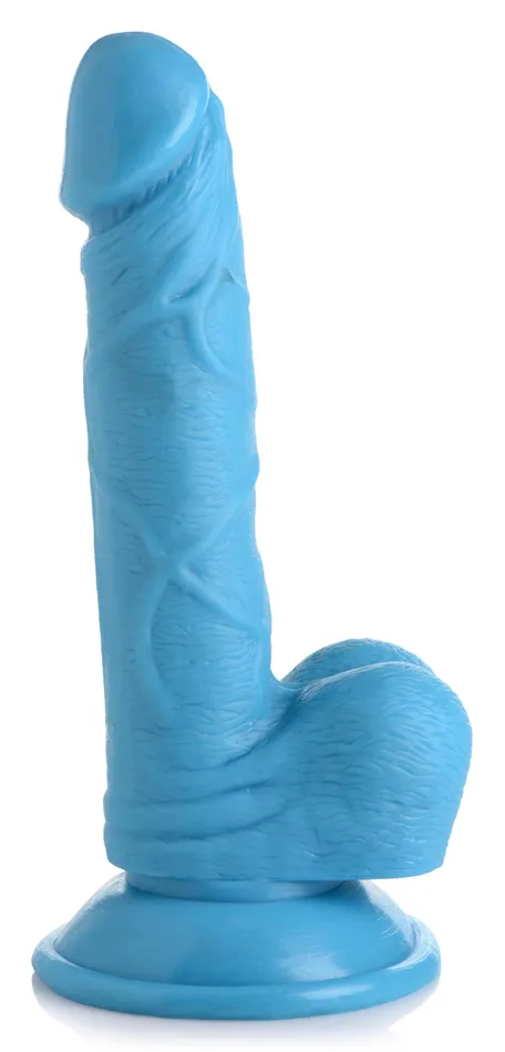 Dildos Pop Pecker 65 Inch Dildo With Balls Blue XR Brands
