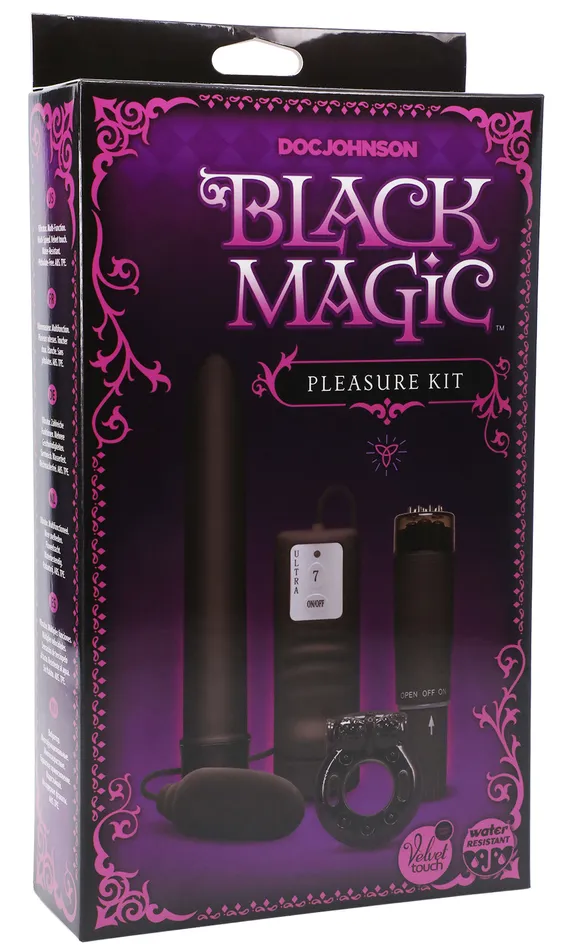 Doc Johnson Anal Black Magic Pleasure Kit