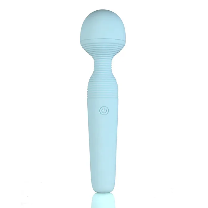 Grace Bendable Vibrating Pleasure Wand Blue 2024 Holiday Sale Vibrators