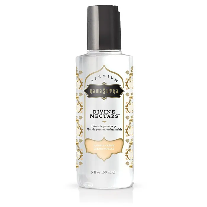 Kama Sutra Dildos Divine Nectars Flavored Body Glide Vanilla Creme 5 Fl Oz 150ml