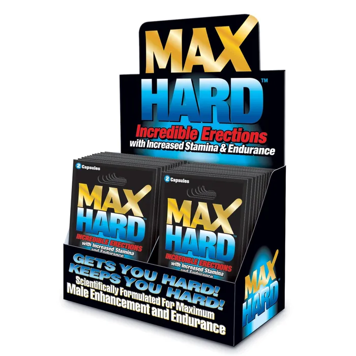 MD Science Lab Dildos Max Hard XXX 24 Packet Display