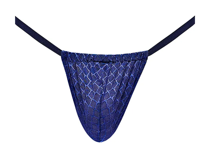Male Power Female Sex Toys Diamond Mesh Posing Strap One Size Navy