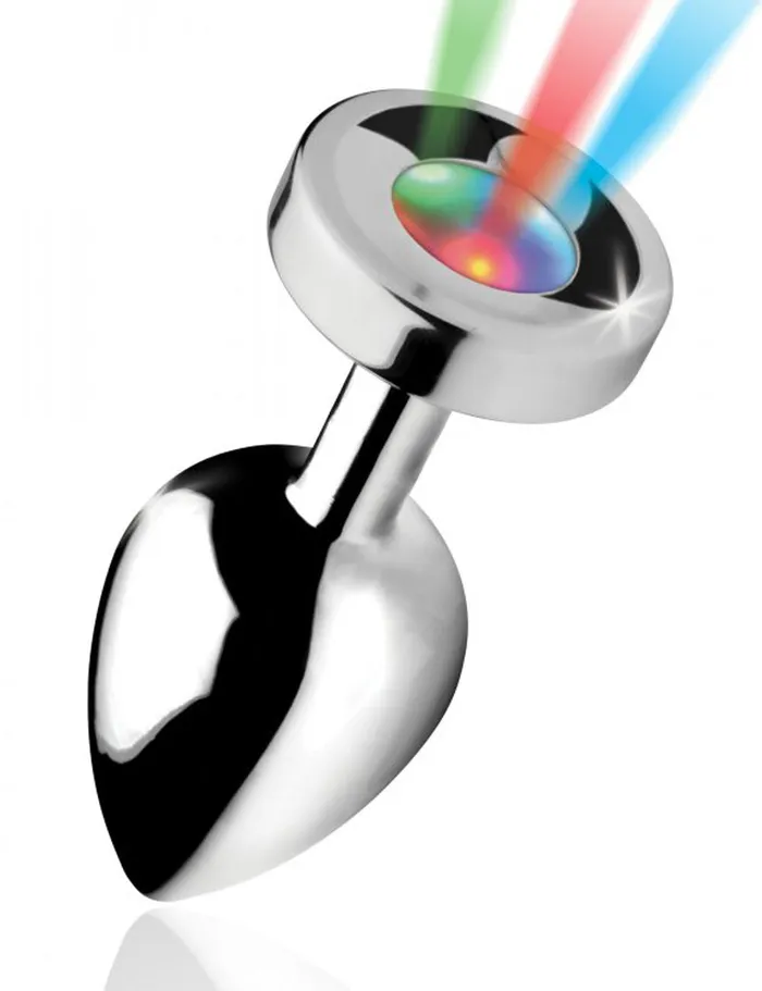 Male Sex Toys XR Brands Light Up Large Anal Plug