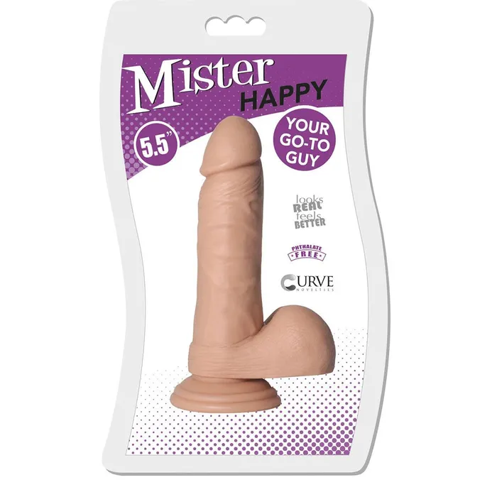 Mister Dildos Mister Happy Vanilla