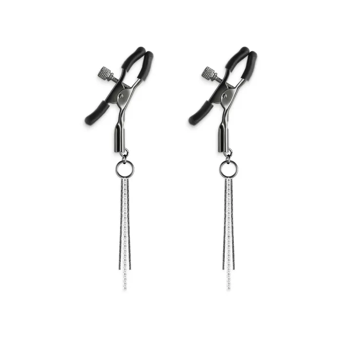 nsnovelties Nipple Clitoral Toys Bound Nipple Clamps D3 Gunmetal