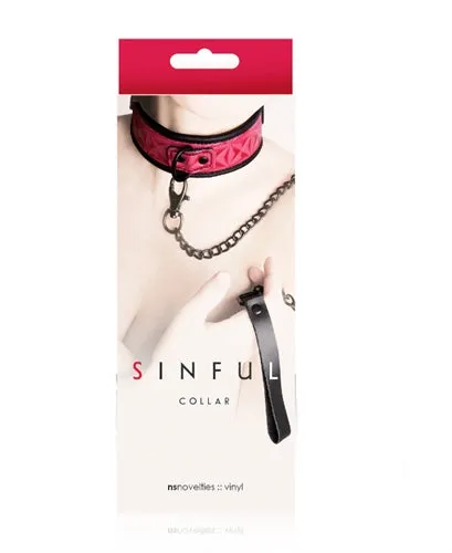 nsnovelties Vibrators Sinful Collar Pink